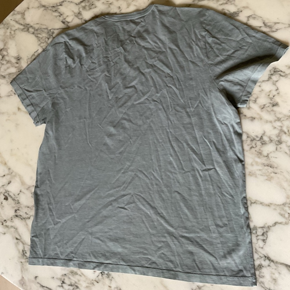 NWT Madewell All Day Casual Short Sleeve Crewneck Tee Shirt Sz XL Dye Flaw - Picture 6 of 7